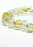 Citrine Quartz Crystal Bracelet