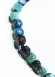 Chrysocolla Cube Bracelet
