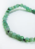 Chrysoprase Cube Bracelet