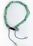Chrysoprase Cube Bracelet