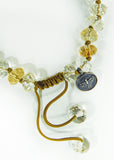 Citrine Quartz Crystal Bracelet