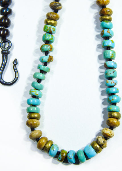 Arizona Turquoise, Chrysocolla & Picture Jasper 