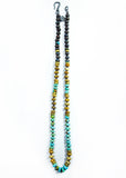 Arizona Turquoise, Chrysocolla & Picture Jasper "Joshua Tree" Surf Necklace