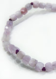 Kunzite Cube Bracelet