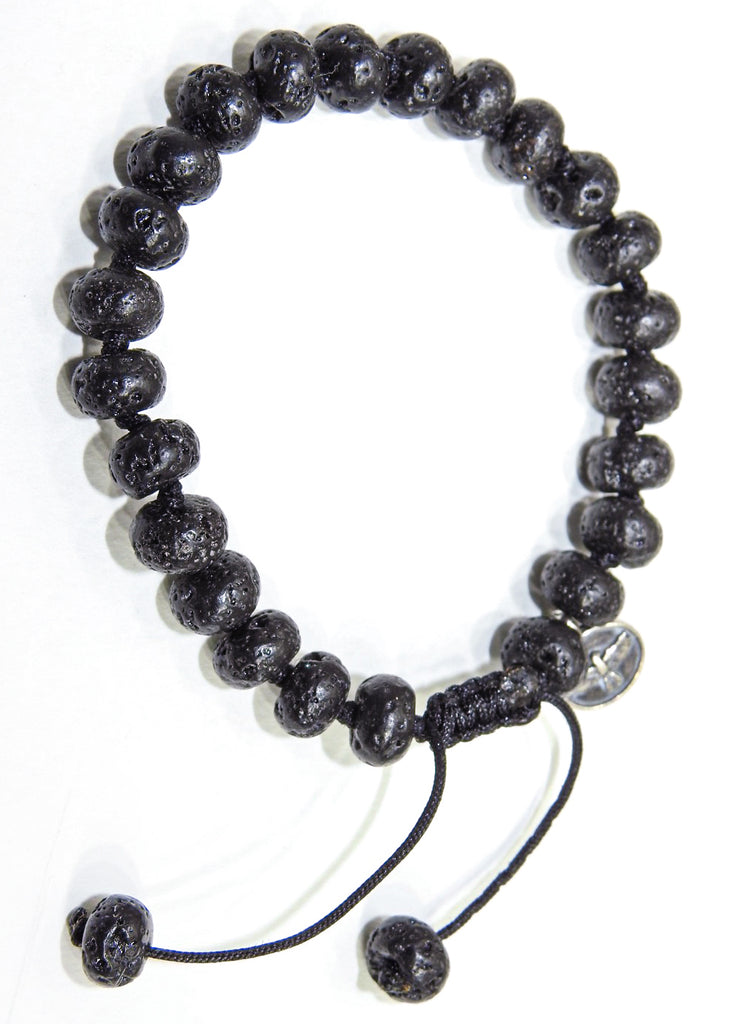 Lava Natural Black Bracelet