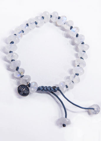 Moonstone Blue Flash Bracelet