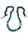 Chrysocolla "Point Reyes" Surf Necklace