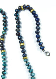 Chrysocolla "Point Reyes" Surf Necklace
