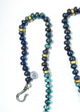 Chrysocolla "Point Reyes" Surf Necklace