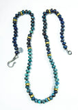 Chrysocolla "Point Reyes" Surf Necklace