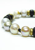 Pearl and Black Onyx Bracelet