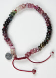 Multi Color Tourmaline Bracelet