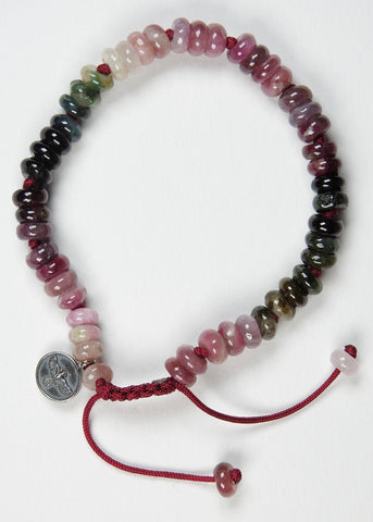 Multi Color Tourmaline Bracelet