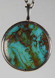 Kingman Arizona Turquoise Pendant