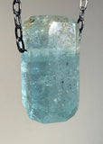 Aquamarine Crystal Necklace