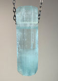 Aquamarine Crystal Necklace