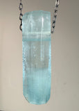 Aquamarine Crystal Necklace