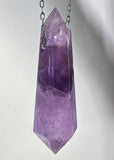 Amethyst Crystal Necklace