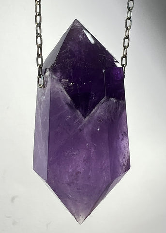 Amethyst Crystal Necklace