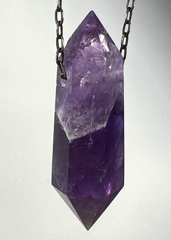 Amethyst Crystal Necklace