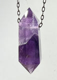 Amethyst Crystal Necklace