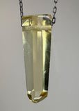 Citrine Quartz Crystal Necklace