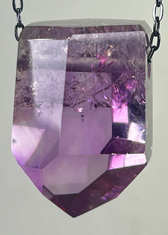 Amethyst Crystal Necklace