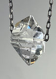 Herkimer Diamond Quartz Crystal Necklace