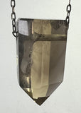 Smoky Quartz Crystal Necklace
