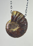 Ammonite Fossil Necklace