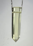 Citrine Quartz Crystal Necklace
