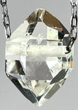 Herkimer Diamond Quartz Crystal Necklace