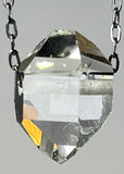Herkimer Diamond Quartz Crystal Necklace
