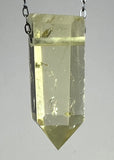 Citrine Quartz Crystal Necklace