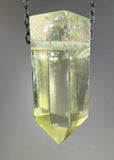 Citrine Quartz Crystal Necklace