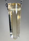Citrine Quartz Crystal Necklace