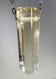 Citrine Quartz Crystal Necklace