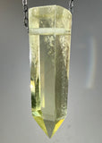 Citrine Quartz Crystal Necklace