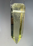 Citrine Quartz Crystal Necklace