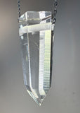 Lemurian Quartz crystal Necklace