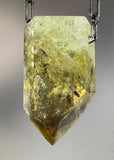 Citrine Quartz Crystal Necklace