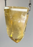 Citrine Quartz  Crystal Necklace