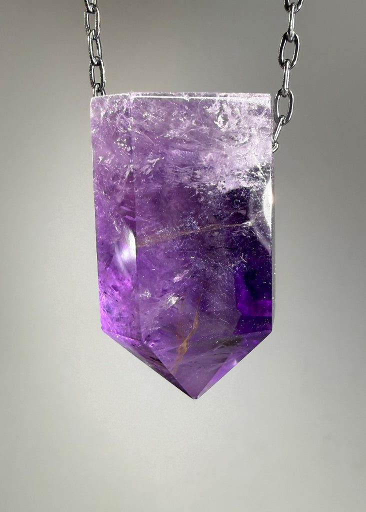 Amethyst Crystal Necklace