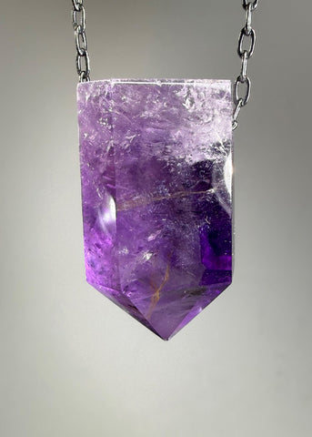 Amethyst Crystal Necklace