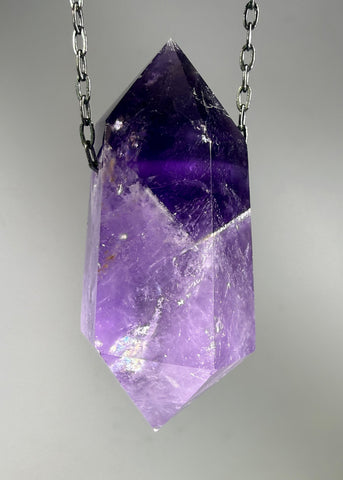 Amethyst Crystal Necklace