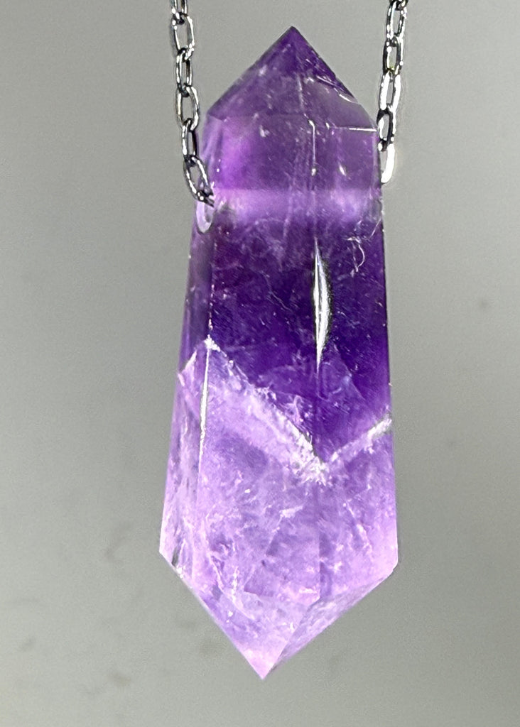 Amethyst Crystal Necklace