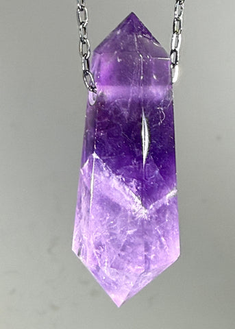 Amethyst Crystal Necklace