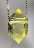 Citrine Quartz Crystal Necklace