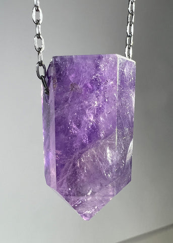 Amethyst Crystal Necklace