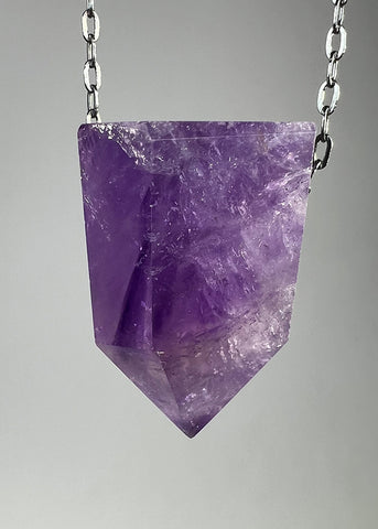 Amethyst Crystal Necklace